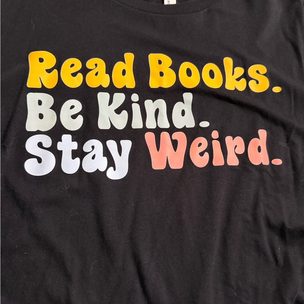 2XL Woman’s Graphic Tee - Black with Colorful Print